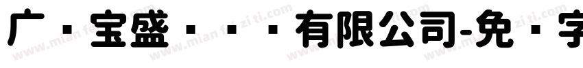 广东宝盛兴实业有限公司字体转换