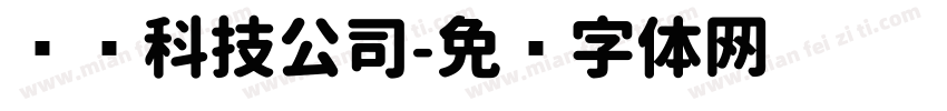 龙华科技公司字体转换