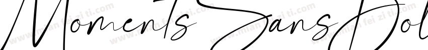 MomentsSansBold-Regu字体转换