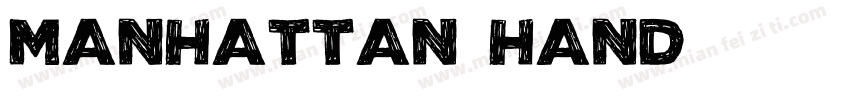 Manhattan-Hand字体转换