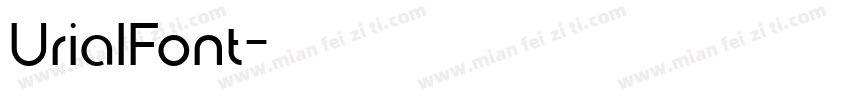 UrialFont字体转换