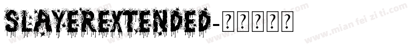 SlayerExtended字体转换