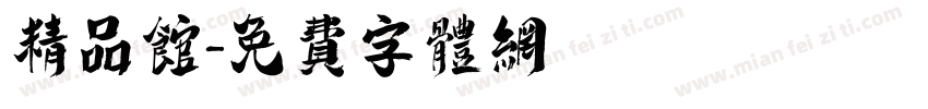 精品馆字体转换
