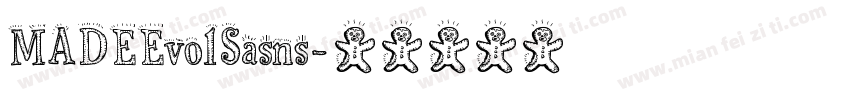 MADEEvolSasns字体转换