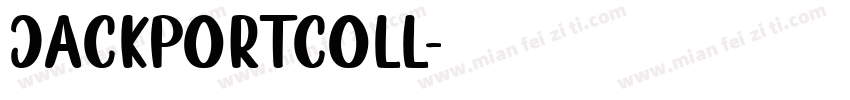 JACKPORTCOLL字体转换