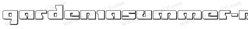GardeniaSummer-nRLy4字体转换
