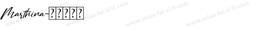 Marthina字体转换