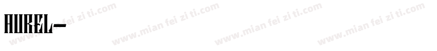 aurel字体转换