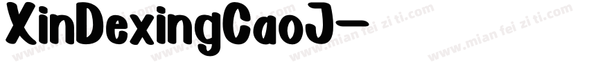 XinDexingCaoJ字体转换