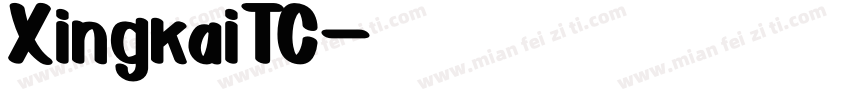 XingkaiTC字体转换