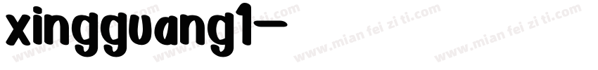 xingguang1字体转换