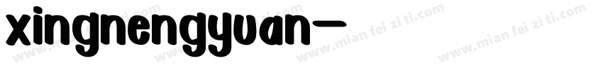 xingnengyuan字体转换