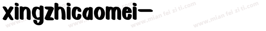 xingzhicaomei字体转换