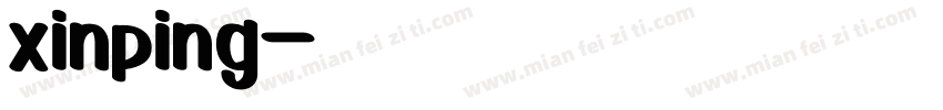 xinping字体转换