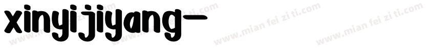 xinyijiyang字体转换