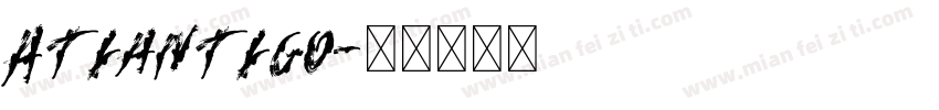 Atlantlgo字体转换