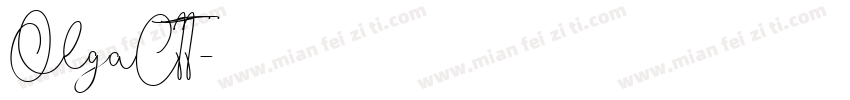 OlgaCTT字体转换