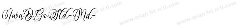 IwaOGoStd-Md字体转换