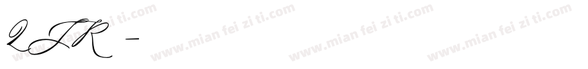 ZJR字体字体转换