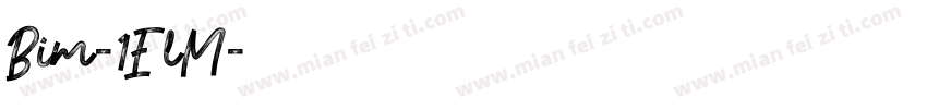 Bim-1ElM字体转换