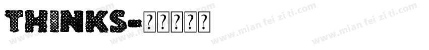 thinks字体转换