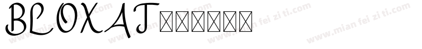 BLOXAT字体转换
