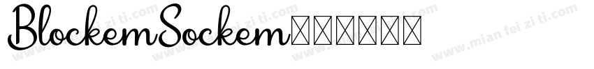 BlockemSockem字体转换