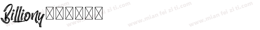 Billiony字体转换