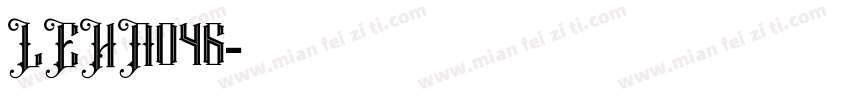 LEHN046字体转换