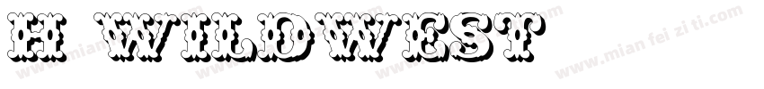 H_WildWest字体转换