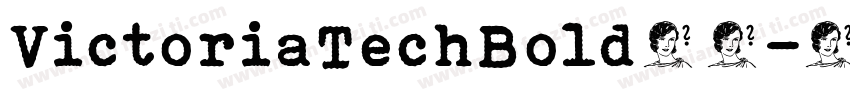 VictoriaTechBold字体字体转换