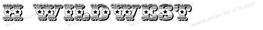 H_WildWest字体转换