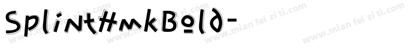SplintHmkBold字体转换