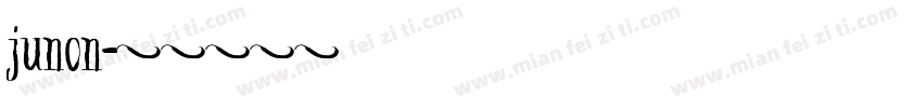 junon字体转换