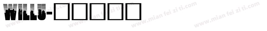 WILLU字体转换