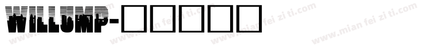 Willump字体转换