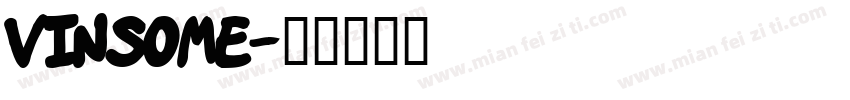 VINSOME字体转换