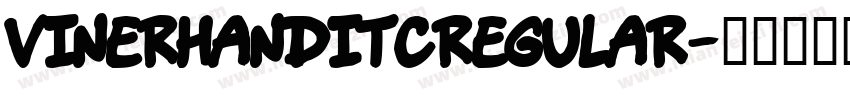 vinerhanditcregular字体转换