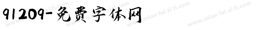 91209字体转换