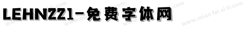LEHN221字体转换