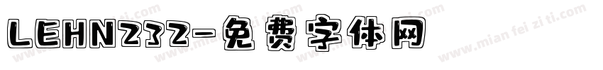 LEHN232字体转换