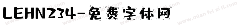 LEHN234字体转换