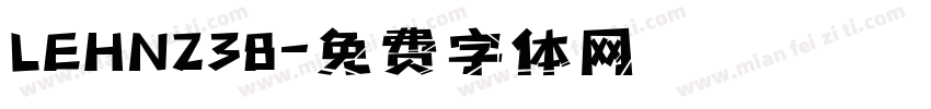 LEHN238字体转换