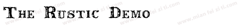 The-Rustic-Demo-2字体转换