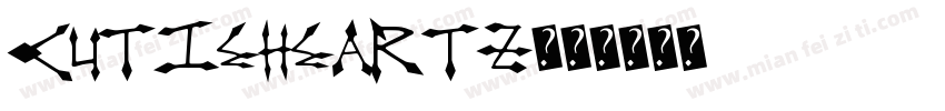 Cutieheartz字体转换