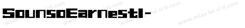 SounsoEarnestl字体转换