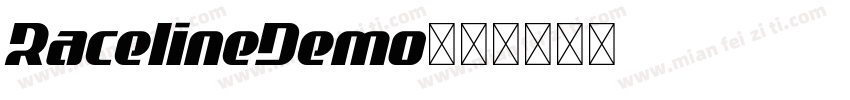 RacelineDemo字体转换