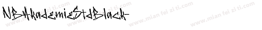 NBAkademieStdBlack字体转换