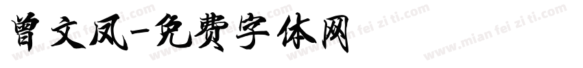 曾文凤字体转换