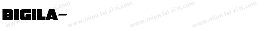 bigila字体转换